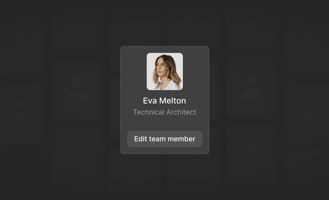 Centralized team management
