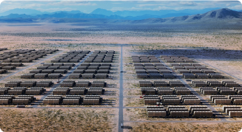 Solar panel field